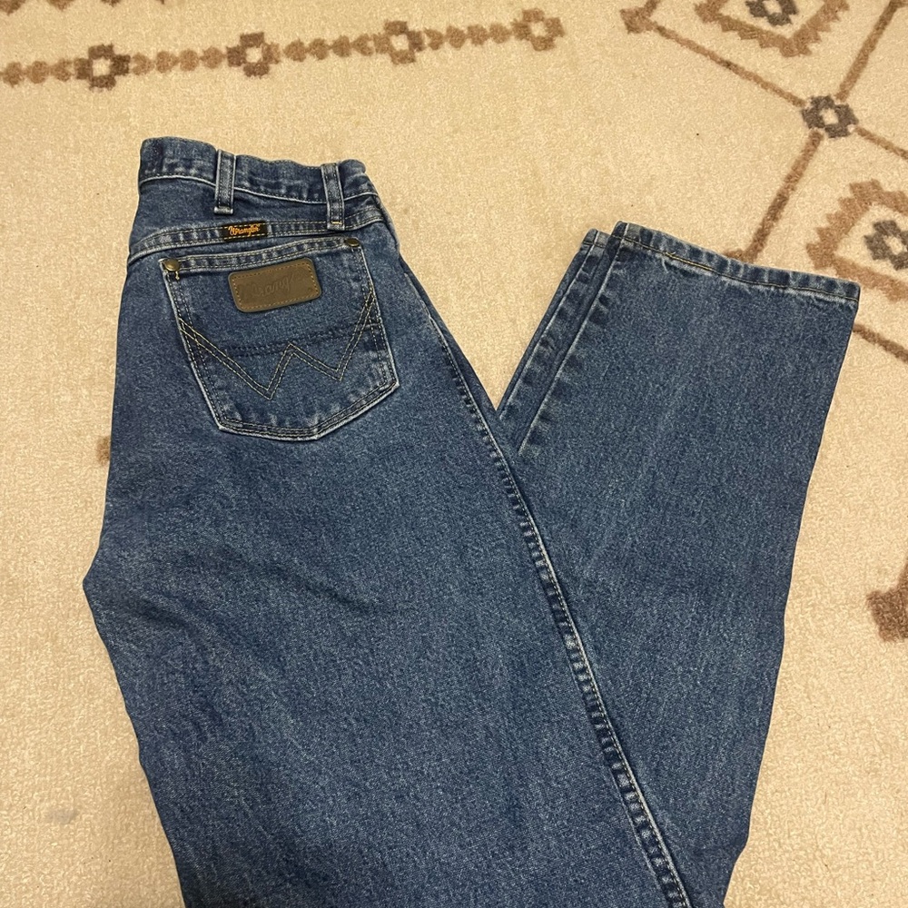 Men's Wrangler Blue Jeans